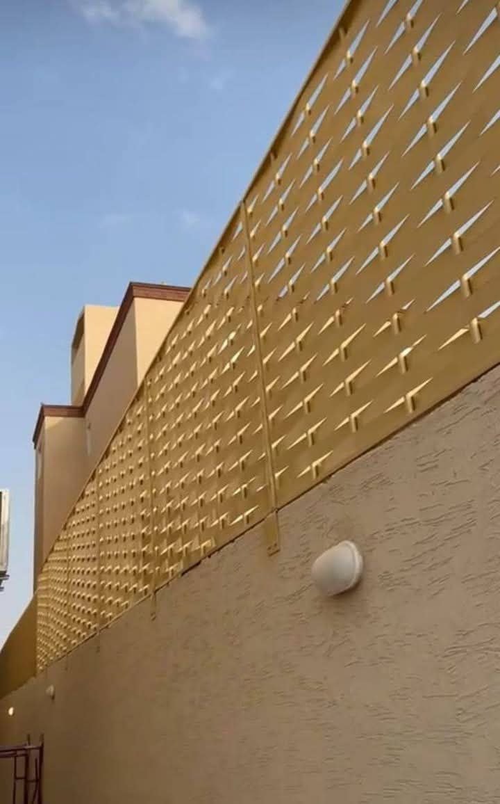 تركيب سواتر احواش حديد وقماش لأسوار الفلل والمنازل في الشرقية الدمام والخبر