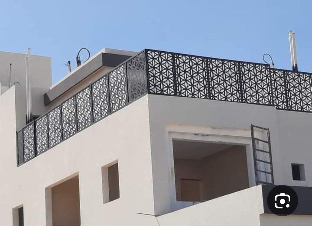 ترميم بلكونات ودرابزين واجهة فندقية وسكنية في الخبر حي العليا